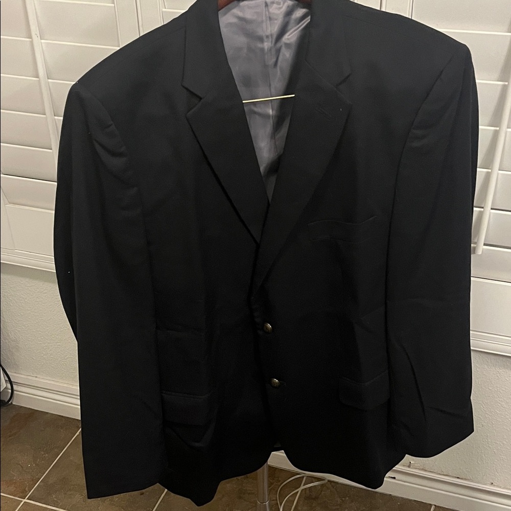 Haggar Men's Elegant Black Blazer